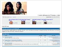 Tablet Screenshot of colormecrazy.createmybb.com