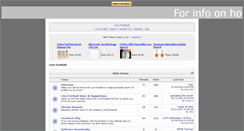 Desktop Screenshot of livefootball.createmybb.com