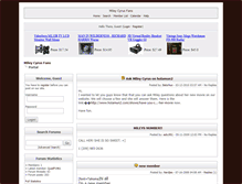 Tablet Screenshot of mileyfans.createmybb.com